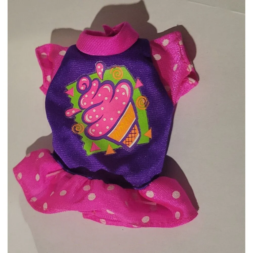1994 Barbie McDonald's Happy Meal Whitney Ice Cream Shirt